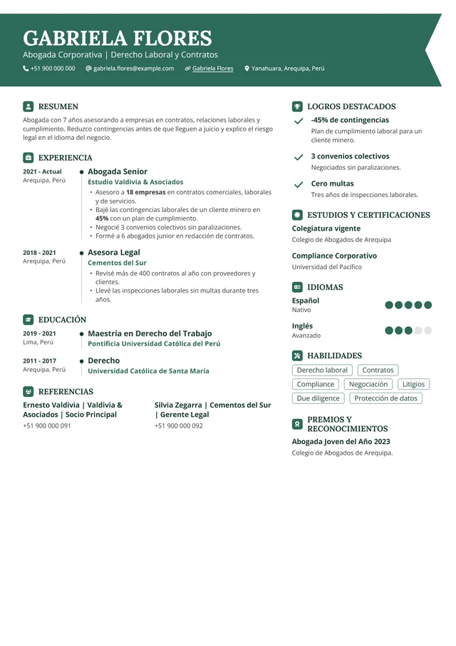 Plantilla Banderín