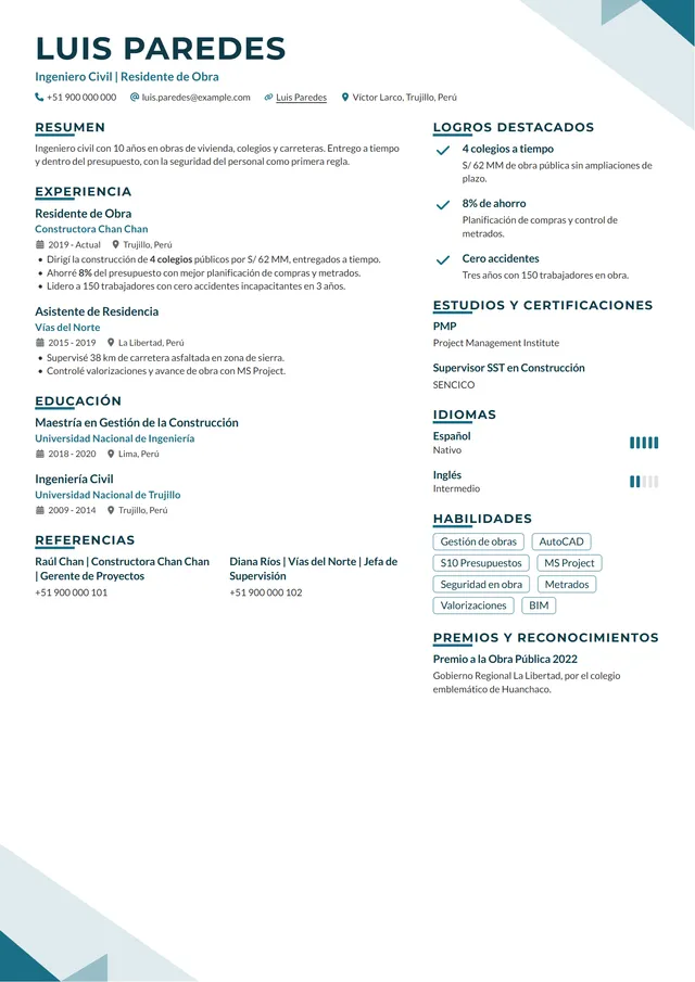 Plantilla Geometría