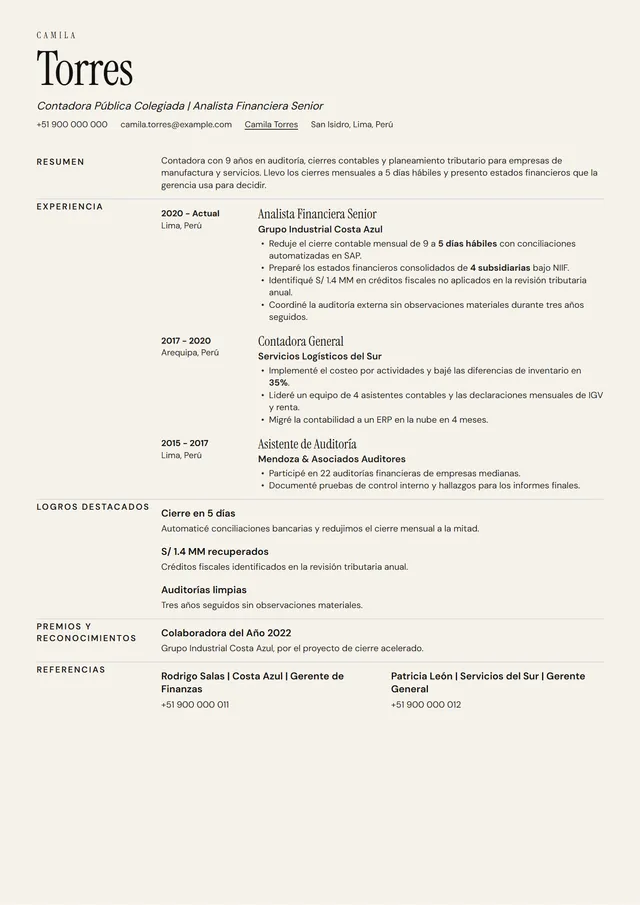 Plantilla Revista