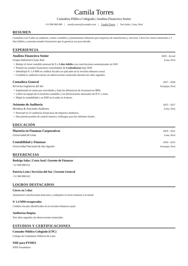 Plantilla Universitaria